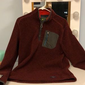 G.H Bass and Co half zip